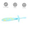 Healeved 3pcs Manual Boys and Girls Toothbrush Boy Girl Non-Slip Tooth Cleaner for Daily Use Soft Bristles Ergonomic Design Teeth Cleaning SkyBlue view 3