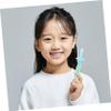 Healeved 3pcs Manual Boys and Girls Toothbrush Boy Girl Non-Slip Tooth Cleaner for Daily Use Soft Bristles Ergonomic Design Teeth Cleaning SkyBlue view 4