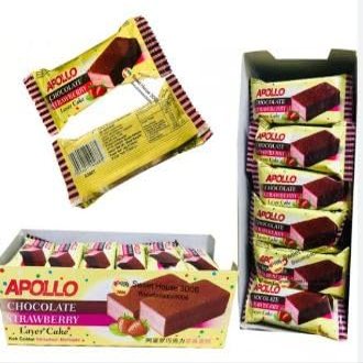 Apollo Layer/Checker Cake 24pcs (Halal) * 18g (MY)
