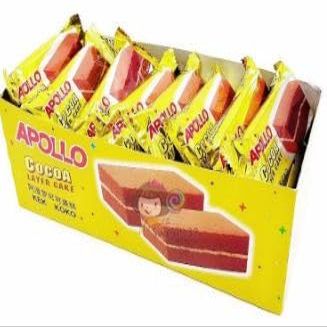 Apollo Layer Cocoa Checker Cake 24pcs (Halal) (MY)