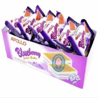 Apollo Layer Blueberry Checker Cake 24pcs (Halal) (MY)