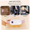1PC Cordless Heating Pad for Cramps 3 Heating  3 Vibration Modes Period Cramp Simulator Portable Back Belly Heating Pad with Adjustable Waist Belt Gift for Girls view 3