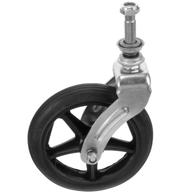 iplusmile Wheelchair Accessory Front Fork Assembly Replacement Front Wheel 6 Inch Easy Install
