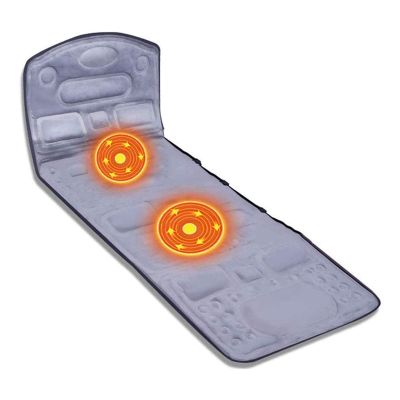 Multi-functionthermal Full Body Massage Mattress Heated Massage Mat,With 9 Vibration Motor Massagers Full Body Massager Cushion Relieve Neck,Back,Waist,Legs Pain Full Body Massage