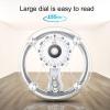 Bathroom Scale Mechanical, Analog, Fast Reliable Weighing, Easy To Read, Round Sturdy Tempered Glass, High Capacity 120Kg, Suitable For Home, Schools Digital Scale view 3
