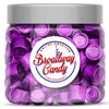 Broadway Candy Sweets Jar 650g - Rolo Dark Chocolate & Salted Caramel - Individually Wrapped in Purple Foil - Approximately 100 Pieces view 1