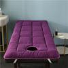 Highdi Massage Bed Mattress with Face Hole, Soft Breathable Beauty Massage SPA Mattress, Portable Roll Up Thick Bed Pad for SPA Hotel Beauty Salon Massage Bed (60x180cm,Purple) view 1