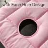Highdi Massage Bed Mattress with Face Hole, Soft Breathable Beauty Massage SPA Mattress, Portable Roll Up Thick Bed Pad for SPA Hotel Beauty Salon Massage Bed (60x185cm,Pink) view 2