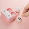 ARFUKA Ultrasonic Contact Lens Cleaner Intelligent Cleaning Machine Cute Portable Soft Contact Lenses Cleaner Pink view 2