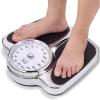 Bathroom Scale Mechanical, Large Rotating Dial,Accurate And Reliable Weighing,Easy To Read Analogue Dial,Large Capacity 160Kg,No Buttons Batteries Digital Scale view 1