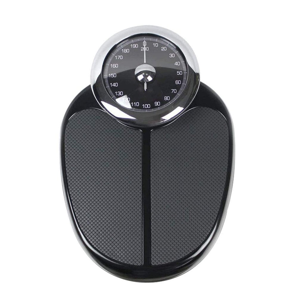 Bathroom Scale Mechanical, Fast, Accurate And Reliable Weighing,Batteryless Mechanical Scale, Precision, Non-Slip Surface, Large Dial Analog Scales, Bearing Weight 200Kg Digital Scale