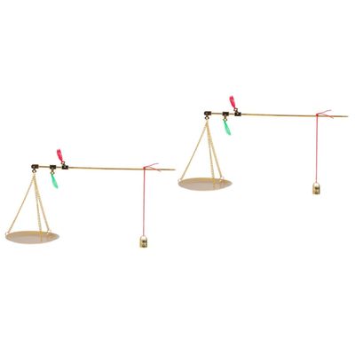 Zerodeko 2pcs Small Chinese Medicine Gram Scale Portable Weighing Tool for Accurate Measurement Suitable for Home Kitchen Use