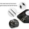 Bathroom Scale Black Mechanical, Floor Scale, Fast, Accurate, Reliable Weighing, Easy To Read Analogue Dial, High Capacity 200Kg(440Lbs), No Batteries Digital Scale view 2