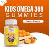 Omega 3 6 9 Gummie Kids,15 Day Supply, Natural Orange Flavour, 30 Chewable Vegan Gummies, Vegetarian Friendly, Energy & Immune System, Kids Omega 3 6 9 Gummies, GMO & Gluten Free. view 2