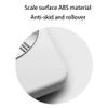 Compact Mechanical Bathroom Scales,Large Dial Bathroom Scales,Easy To Read,No Batteries,130Kg Capacity,Non-Slip,Cold-Rolled Steel Body,Sturdy And Durable/Black / 300X290X58Mm Digital Scale (White view 3