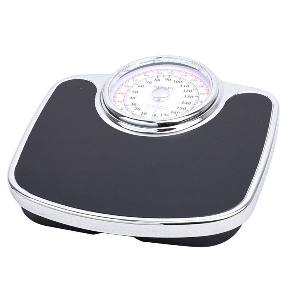 Bathroom Scale,Mechanical Personal Health Scale,Large Dual Scale Dial,180Kg For Gym Home Digital Scale