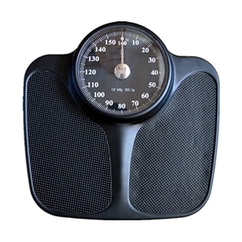 Bathroom Scale Extra-Large Dial Analog Precision Weight Mechanical Scales,Non-Slip Health, Easy To Read Dial, No Buttons Or Batteries,160Kg Capacity Digital Scale