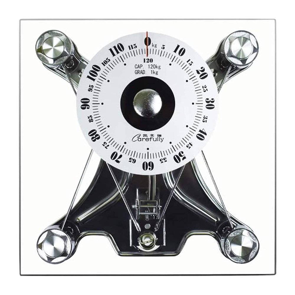 Bathroom Scale Scales For Body Weight, Analog,Mechanical Scales For Body Weight,Sturdy Base,Large Rotating Dial,Accurate Weighing Battery Free Non Slip Seniors Children Men Women Digital Scale