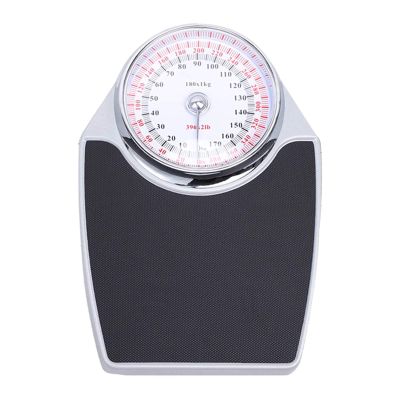 Bathroom Scale Body Weight Scale,Body Weight Scale, Large Dial Mechanical Scale, Easy To Read, High Precision Measurement, Sturdy Metal Platform, Large Capacity 180Kg (390Lb) Digital Scale