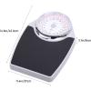 Bathroom Scale Body Weight Scale,Body Weight Scale, Large Dial Mechanical Scale, Easy To Read, High Precision Measurement, Sturdy Metal Platform, Large Capacity 180Kg (390Lb) Digital Scale view 3