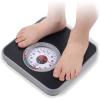 Bathroom Scale Body Scales,Academy Doctors Style,Analog With Easy To Read Analogue Dial, Anti-Slip Design, Sturdy Base,No Buttons/Batteries, Black Digital Scale view 1
