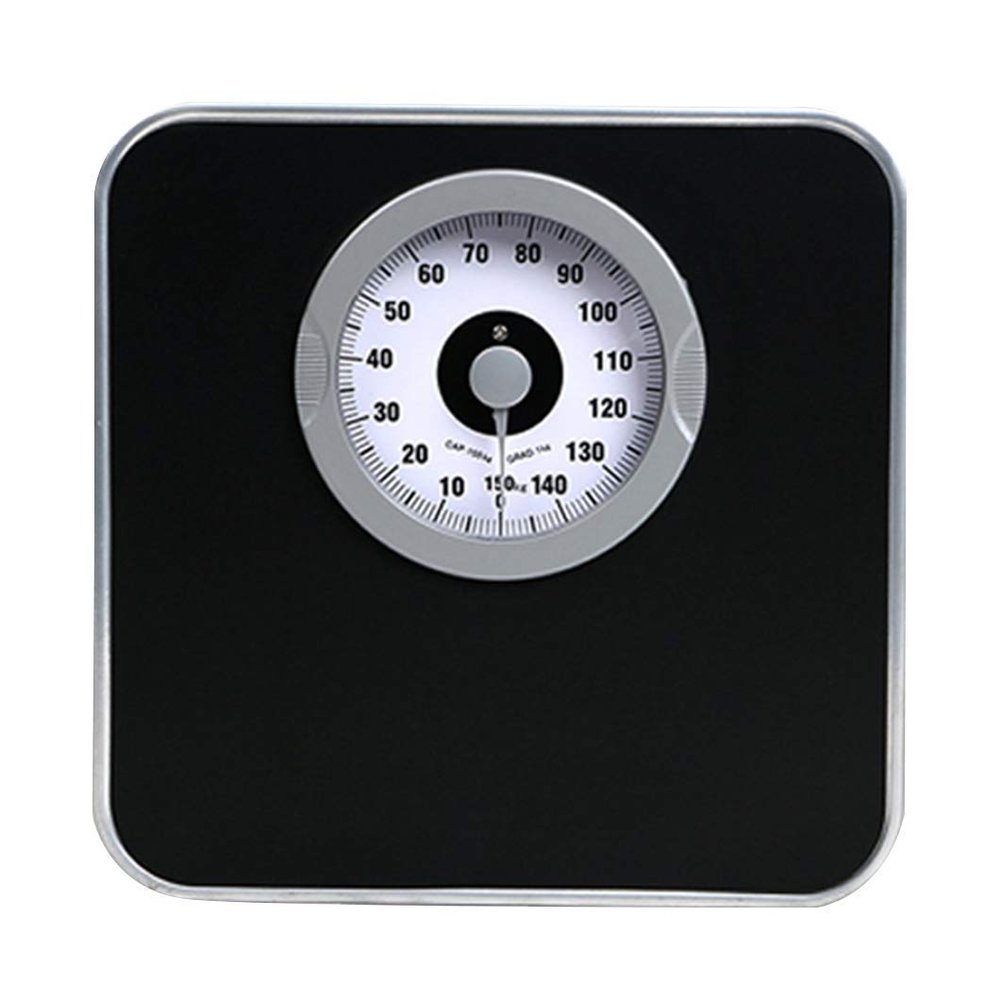 Mechanical Bathroom Scales,Precision Rotating Dial Healthy Weight Scale,Fitness Weigh Floor Scale,No Battery,150Kg Digital Scale