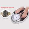 Bathroom Scale Mechanical Scales,Large Analog,Weight 160Kg Load,Easy To Measure Accurately Weighed,Cold Rolled Steel Base Digital Scale view 3