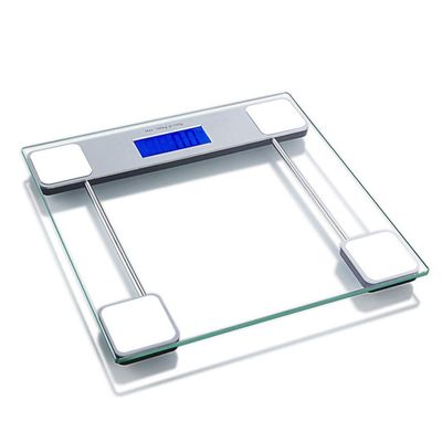 Digital Kitchen Scales,Weighing Scale Lcd Display Measure Body Weight Metric Ultra Slim Toughened Glass Smart Scale Digital Display Measure Weight