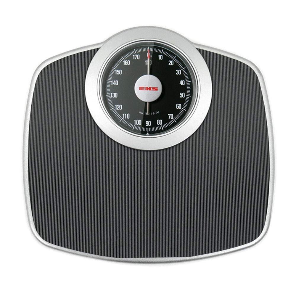 Bathroom Scale Precision Mechanical Scales, Compact,Easy To Read Large Dials,No Battery,180Kg Capacity Digital Scale