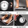 Bathroom Scale Mechanical Most Accurate Prime, Mechanical Scale,Black/White,Easy To Read Display Precision Products Mechanical Rotating Dial Scale Digital Scale (Black) view 2