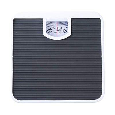 Professional Mechanical Bathroom Scale,Rotating Dial Healthy Body Scale,Easy To Read,Metal Platform,130Kg Digital Scale