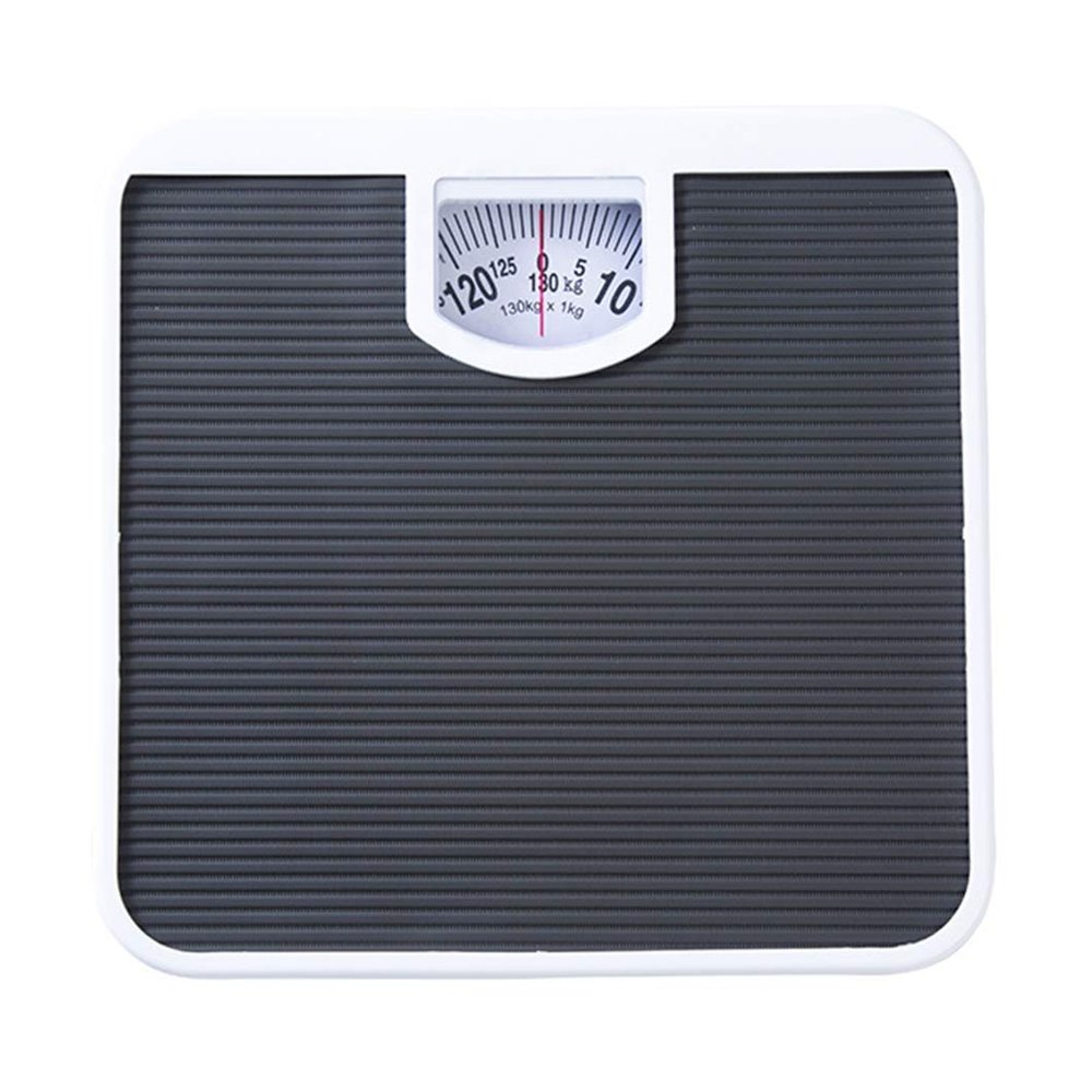Professional Mechanical Bathroom Scale,Rotating Dial Healthy Body Scale,Easy To Read,Metal Platform,130Kg Digital Scale