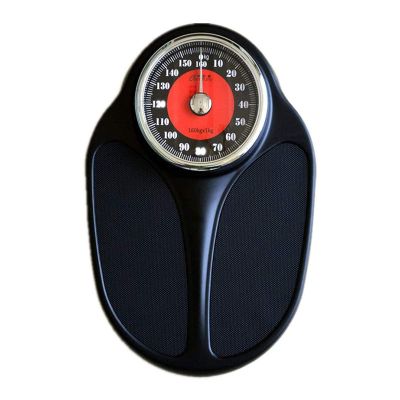 Bathroom Scale Analog,Body Weight Scale,Easy To Read,High Precision Mechanical Scale, Large Dial 160Kg, Household Health Scale, No Battery Required Digital Scale