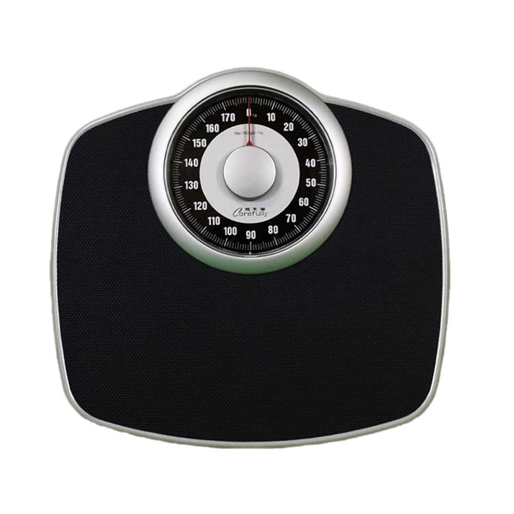 Analog Precision Bathroom Scale, Analog Bath Scale, With Thinner Extra-Large Dial, Anti-Slip Design, Measures Weight Up To 180Kg, No Batteries Digital Scale