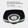 Analog Precision Bathroom Scale, Analog Bath Scale, With Thinner Extra-Large Dial, Anti-Slip Design, Measures Weight Up To 180Kg, No Batteries Digital Scale view 3
