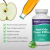 Apple Cider Vinegar 2250mg with Chromium Capsules | Supports Normal Macronutrient Metabolism & Blood Glucose Levels | Suitable for Vegans & Vegetarians | 180 Capsules = 2 Months Supply view 2