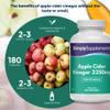 Apple Cider Vinegar 2250mg with Chromium Capsules | Supports Normal Macronutrient Metabolism & Blood Glucose Levels | Suitable for Vegans & Vegetarians | 180 Capsules = 2 Months Supply view 3