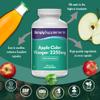 Apple Cider Vinegar 2250mg with Chromium Capsules | Supports Normal Macronutrient Metabolism & Blood Glucose Levels | Suitable for Vegans & Vegetarians | 180 Capsules = 2 Months Supply view 4