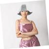 Angoily 3 Pcs Unisex Felt Sauna Hats for Bath and Sauna Use, Comfortable Thick Felt Caps with Hanging Ring for Easy Storage, Shower and Steam Cap for Men and Women view 4