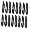 Angoily 16pcs Folding Beard Comb Pocket Combs Mustache Brush Household Hair Men Grooming Accessory view 1