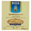 5X De Cecco Egg Squares 250 g (5 Packs of 250 g) 1.25 kg view 1