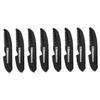 Angoily 8pcs Portable Folding Beard Combs for Men Compact Hair Combs for Grooming Styling Lightweight Travel Accessories view 1
