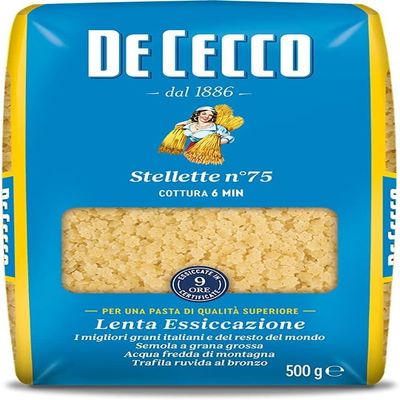 5X De Cecco Stars (5 Packs of 500 g) 2.5 kg