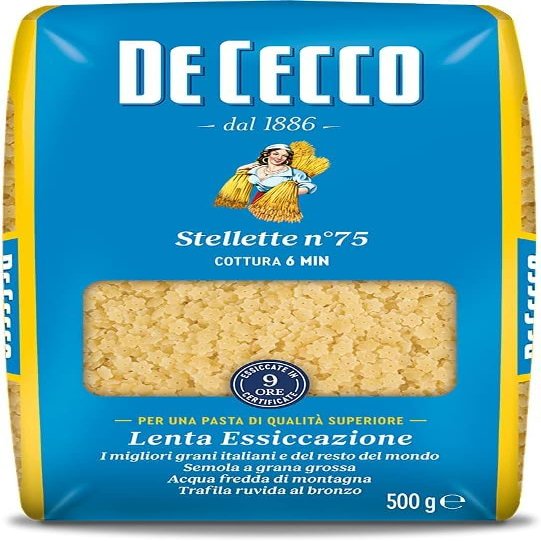 5X De Cecco Stars (5 Packs of 500 g) 2.5 kg