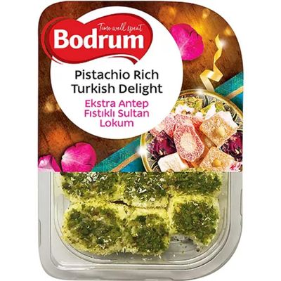 Bodrum Pistachio Rich Sultan Turkish Delight 200 gram