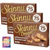 3 x Skinny Dream Bars Millionaire's Shortbread Bundle With Oerich Inspirational Card view 1