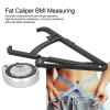 ANKROYU BMI Measuring Tape, Body Fat Caliper,Skinfold Calipers Measures Body Fat Measure Tape Set, Body Fat Measurement Tool for Men and Women view 2