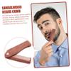 minkissy 3pcs Portable Beard Comb Folding Hair Comb for Pocket Use Household Mustache Hair Supply for Daily Grooming view 3