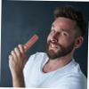 minkissy 3pcs Portable Beard Comb Folding Hair Comb for Pocket Use Household Mustache Hair Supply for Daily Grooming view 4