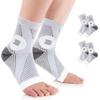Neuropathy Socks, 2 Pair Functional Socks for Neuropathy Pain Relief, Soothe Relief Socks Neuropathy Socks for Men Women, Ankle Compression Socks Plantar Fasciitis Socks for Feet Pain Relief (L) view 1
